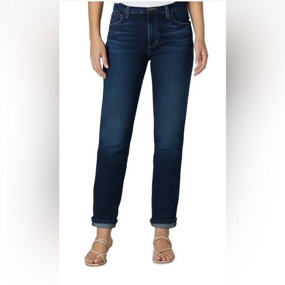 Joe's Jeans Denim - Joe's Jeans Women's Cotton Roll-Cuff Jeans Stretch Cotton Blue Size 27